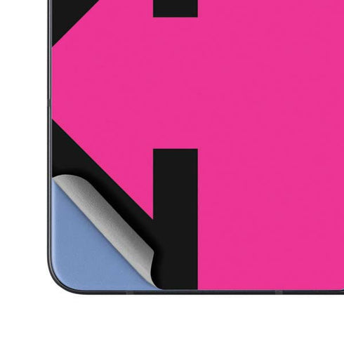Black and Pink Arrows Galaxy Z Fold5 5G Skin