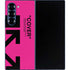 Black and Pink Arrows Galaxy Z Fold6 Skin