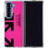 Black and Pink Arrows Galaxy Z Fold7 Clear Case