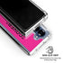 Black and Pink Arrows Galaxy Z Fold7 Clear Case