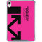 Black and Pink Arrows iPad 11th Gen (2025) Clear Case