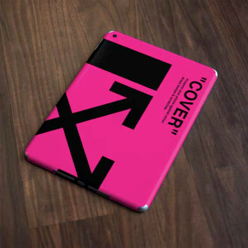 Black and Pink Arrows Apple iPad Skin