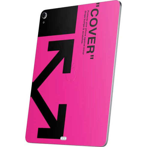 Black and Pink Arrows Apple iPad Air Skin