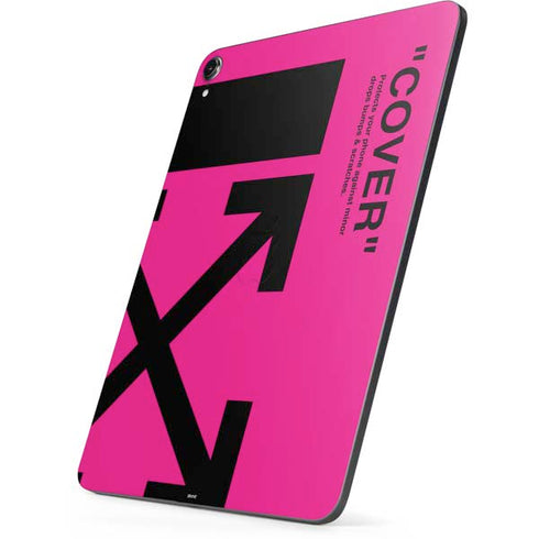 Black and Pink Arrows Apple iPad Pro Skin