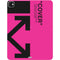 Black and Pink Arrows iPad Pro 13in M4 (2024) Skin