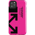 Black and Pink Arrows iPhone Cases