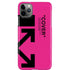 Black and Pink Arrows iPhone Cases