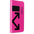 Black and Pink Arrows iPhone 14 Folio Case