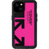 Black and Pink Arrows iPhone 15 Plus Waterproof Case