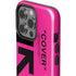 Black and Pink Arrows iPhone 15 Pro Impact Case