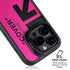 Black and Pink Arrows iPhone 15 Pro Max Kickstand Case