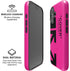 Black and Pink Arrows iPhone 16 Magsafe Impact Case