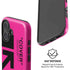 Black and Pink Arrows iPhone 16 Plus Magsafe Impact Case