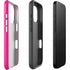 Black and Pink Arrows iPhone 16 Pro Impact Case
