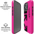 Black and Pink Arrows iPhone 16 Pro Magsafe Impact Case