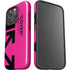 Black and Pink Arrows iPhone 16 Pro Max Impact Case