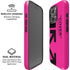 Black and Pink Arrows iPhone 16 Pro Max Magsafe Impact Case