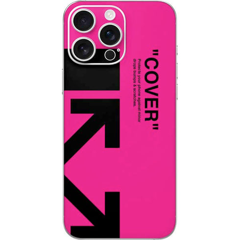 Black and Pink Arrows iPhone 16 Pro Max Skin