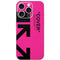 Black and Pink Arrows iPhone 16 Pro Skin