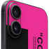 Black and Pink Arrows iPhone 16 Skin