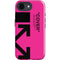 Black and Pink Arrows iPhone 16e Impact Case