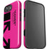 Black and Pink Arrows iPhone 16e Impact Case