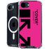 Black and Pink Arrows iPhone 16e MagSafe Case