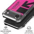 Black and Pink Arrows iPhone 17 Air Clear Case