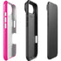 Black and Pink Arrows iPhone 17 Air Impact Case