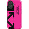 Black and Pink Arrows iPhone 17 Impact Case