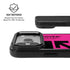 Black and Pink Arrows iPhone 17 Pro Kickstand Case