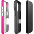 Black and Pink Arrows iPhone 17 Pro Magsafe Impact Case