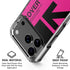 Black and Pink Arrows iPhone 17 Pro Max Clear Case