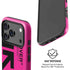 Black and Pink Arrows iPhone 17 Pro Max Magsafe Impact Case