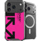 Black and Pink Arrows iPhone 18 Pro Max MagSafe Case