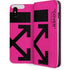 Black and Pink Arrows iPhone 8 Folio Case