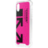 Black and Pink Arrows iPhone XS Clear Case