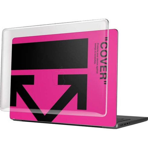 Black and Pink Arrows MacBook Pro 14in (2021-24) Case plus Skin