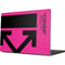 Black and Pink Arrows Apple MacBook Pro 14-inch Skin