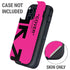 Black and Pink Arrows Otterbox Defender iPhone Skin