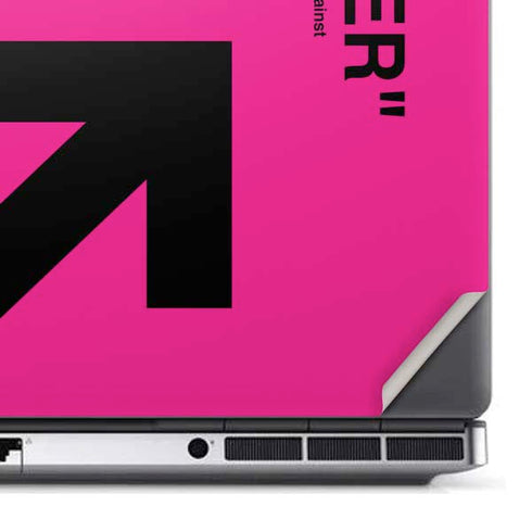Black and Pink Arrows Dell Precision Skin