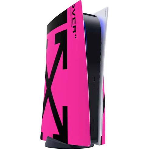 Black and Pink Arrows PlayStation PS5 Skins