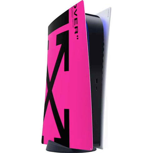 Black and Pink Arrows PlayStation PS5 Skins