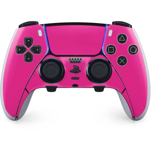 Black and Pink Arrows PS5 DualSense Edge Pro Controller Skin