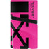 Black and Pink Arrows PS5 Pro Disk Console Skin