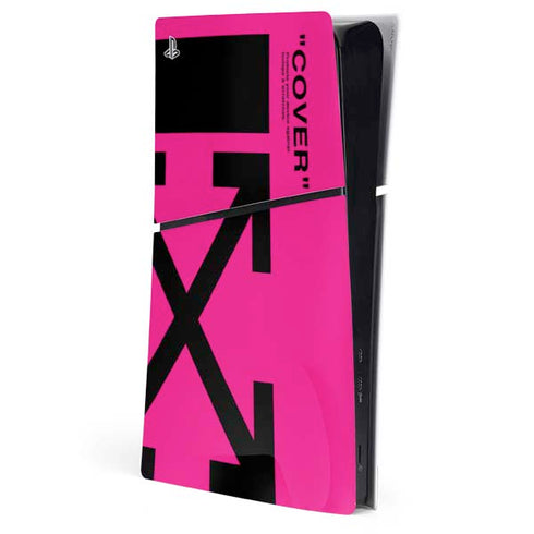 Black and Pink Arrows PlayStation PS5 Skins