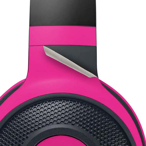 Black and Pink Arrows Razer Kraken X Skin