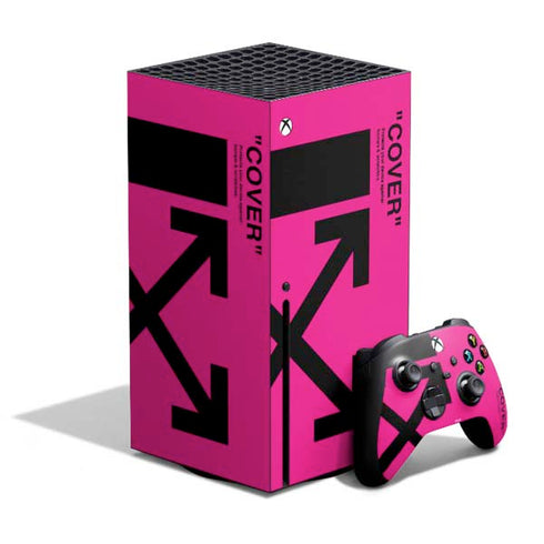 Black and Pink Arrows Xbox Series X Skins