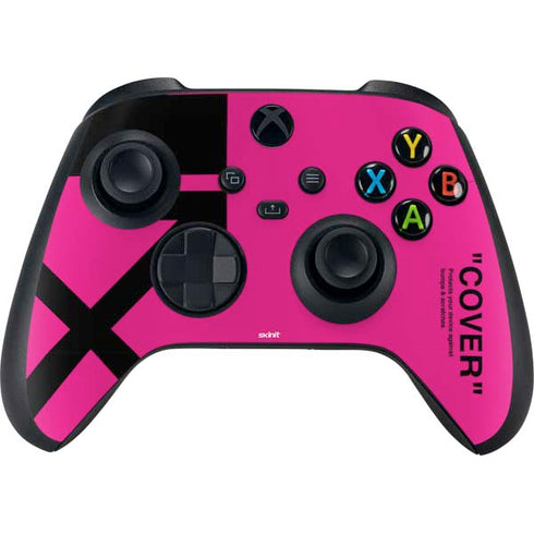 Black and Pink Arrows XBox Series X Digital Edition Bundle Skin