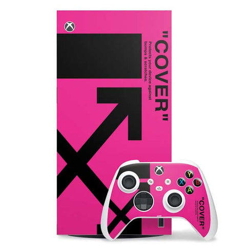 Black and Pink Arrows Xbox Series X Skins